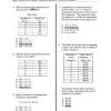 Released test forms and answer keys (paper administrations). 1