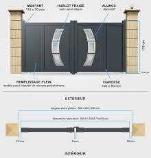 Maybe you would like to learn more about one of these? Portail Alu Battant Ds19 Avec Motorisation Integree Portail Aluminium Battant Design