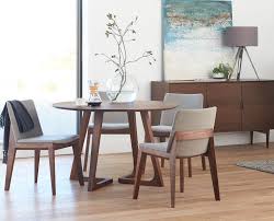 Round Table And Chairs From Dania Scandinavian Dining Room Furniture Contemporary Dining Room Chair Dining Chairs