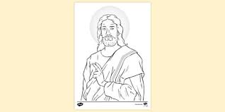 Download hd jesus photos for free on unsplash. Free Printable Jesus Colouring Pages Colouring Sheets