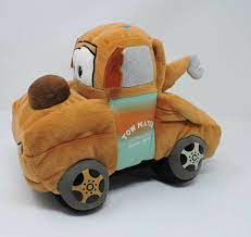 Disney Tow Mater Truck Plush 12 Soft Toy Gund Pixar Cars Movie Brown Gunddisney Cars Movie Tow Mater Pixar Cars
