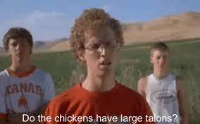 Jon heder gallery trading card database. Do The Chickens Have Large Talons Gif