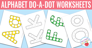 Letters and the alphabet worksheets for preschool and kindergarten. Free Alphabet Do A Dot Printables Easy Peasy Learners