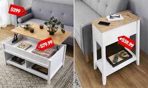 Ashley lift top coffee tables. Aldi Set To Launch A Spectacular Range Of Home Furniture Including Chic Sofa Bed And Side Table Daily Mail Online