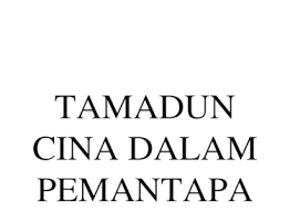 Di malaysia, bahasa melayu sebagai. Cupdf Sej Tamadun Documents
