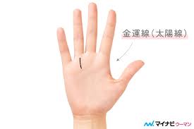 大金持ち 手相 金 運