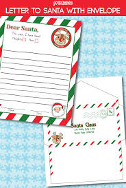 Printing and assembling envelope templates. Letter To Santa Free Printable Design Dazzle