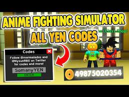 Get the latest anime fighting simulator codes with our complete list. New 3 Secret Yen Codes Anime Fighting Simulator Roblox By Xd Studio