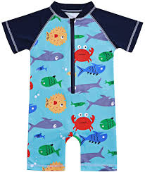 Cat jack tees & tanks. Buy Toddler Kids Baby Boy Swimsuit Short Sleeve Bathing Suit Shark Pattern One Piece Swimwear Summer Online In Turkey B07mbrwcdt