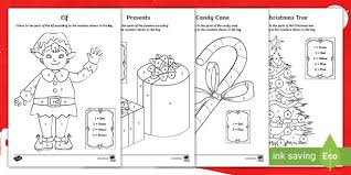 Infused with flavorful scents and colors to match, silly scents sure know how to have fun! Elf Themed Colour By Number Teacher Made