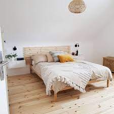 Kopfteil bett selber machen do it yourself: Neues Diy Neues Kopfteil Aus Fussbodendielen Ike