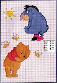 pooh and eeyore cross stitch pattern disney cross stitch