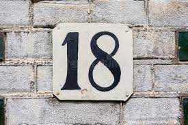 We did not find results for: House Number Eighteen 18 Stock Photo Image Of Painted 116346118