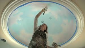 Fast shipping and orders $35+ ship free. Mural Tutorial How To Paint Clouds On The Ceiling Youtube