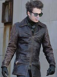 Hayden Christensen Factory Girl Distressed Brown Jacket