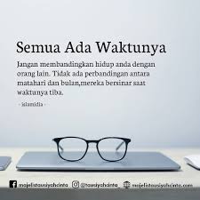 Qolbu Muslimah Di Instagram Sabar Semua Ada Waktunya Mau Dapat Tambahan Ilmu Setiap Hari Islam Motivasi Kutipan Pelajaran Hidup Kata Kata Indah