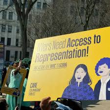 We are in Albany to make our voices heard! We need $150 million investment  for legal services and to pass the Access to Representation Act! #ARA