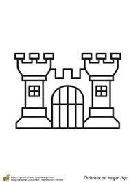 Resultat De Recherche D Images Pour Chateau Dessin Facile Ridders Prinsessen Thema