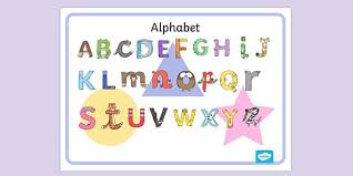 Each of these letters is used in less than one percent of english vocabulary. Free Printable Coloured Letters Of The Alphabet Poster Twinkl