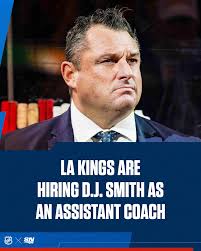 Former Sens head coach D.J. Smith is joining Jim Hiller's staff in LA, per  Elliotte Friedman 👀