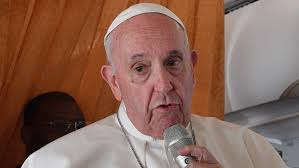 Pope Francis weighs in