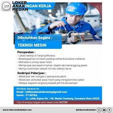 Jika masih kuliah bisa freelance 4. Lowongan Kerja Pt Intika Posisi Loker Anak Medan Facebook