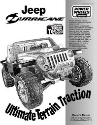 Some parts shown are assembled to both sides of the vehicle. Power Wheels Hurricane K7112 Owner S Manual Pdf Download Manualslib