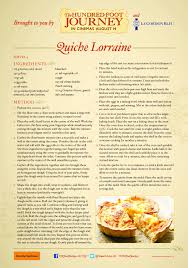 Lecordonbleu X 100footjourney Recipe Quiche Lorraine Foodiefriday Recipes Quiche Lorraine Food