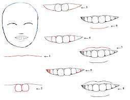 When the mouth is wide open as in this example you will also usually want to draw the jaw even further down than for an expression where it's open just slightly. Drawing An Open Mouth For Portraits 4