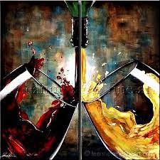 Saxophone Cello Musical Notes Music Piano Vinyl Jazz Wine Art Piece Wine Art Wine Wall Art Wine Painting