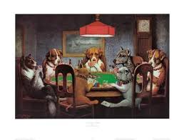 Friend In Need Art Print Cassius Marcellus Coolidge Art Com Dogs Playing Poker Dog Wall Art Most Famous Paintings