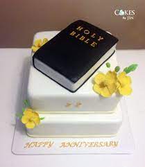 Church anniversary cake made this for our pastor (my husband!) to celebrate his 7th anniversary as pastor of our church. Pin On Cakes By Jin