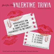 Only true fans will be able to answer all 50 halloween trivia questions correctly. Valentine Trivia