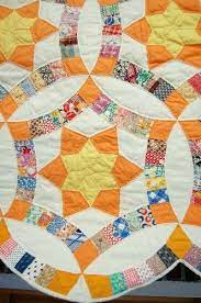 Wedding Ring Quilt Inspiration And Free Patterns Quilts Wedding Ring Quilt Quilt Patterns