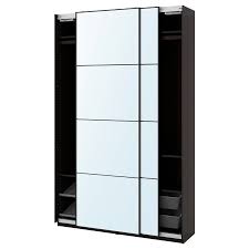 Check spelling or type a new query. Pax Auli Wardrobe Combination Black Brown Mirror Glass 150x44x236 Cm Ikea Glass Mirror Pax Wardrobe Ikea Pax