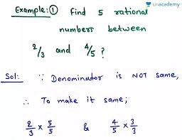 Examples To Find Rational And Irrational Numbers Between