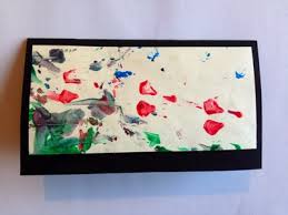 Byeileen january 1, 2017february 26, 2021. Toddler Artwork Thank You Card My Kid Craft