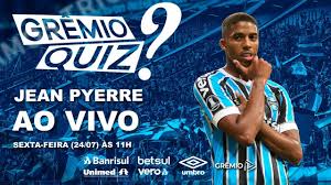 His jersey number is 10. Gremio Quiz Com Jean Pyerre Onefootball