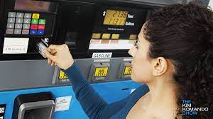 Cut to inside the car with a man using the phone to pay at the pump and fill up his tank. Gas Pump Skimmers Can Steal Your Money The Easy Way To Spot Them
