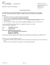 Our lawyers can help you make sense of it all. Statement Of Short Term Disability