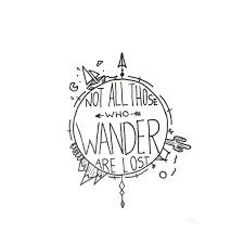 Not All Those Who Wander Are Lost Earth Fine Art Print Eleutheromania
