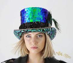 Love Khaos Festival Hats With Led Lights Burningman Burningmancostume Burningmanhat Burningmanstyle Doof Festival Fashion Women Mens Hats Fashion Top Hat