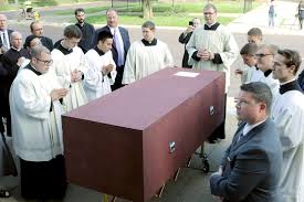 Archbishop's remains moved to Peoria; sainthood cause is reopened