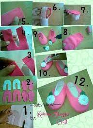 Pola Sepatu Bayi Sepatu Bayi Jahitan Tangan Sepatu