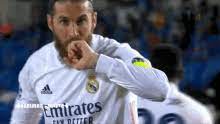 He basically threw suarez away in anger. Sergio Ramos Gifs Tenor