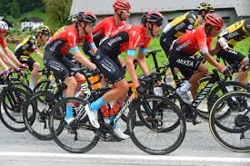 Teuns crossed it with a gesture to his late grandfather who passed away a couple of weeks before the tour. Dylan Teuns Dylan Teuns Twitter