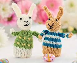 Free easter bunnies knitting pattern. Quick Easy Easter Egg Rabbits Knitting Patterns Let S Knit Magazine