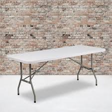 Thoughtful details make it more practical. Flash Furniture 6 Foot Granite White Plastic Folding Table Walmart Com Walmart Com