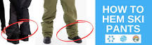 Hemming Tips For Ski And Snow Pants - Shop Plus Size Outdoor Gear
