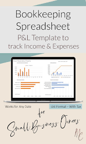 Small Business Income Expense Spreadsheet With Tax Bookkeeping Accounting Template List Format In 2020 Bookkeeping Templates Small Business Bookkeeping Bookkeeping
